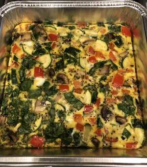 healthy meal from the nutritionist at grip center
