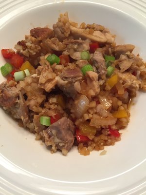 healthy meal from the nutritionist at grip center