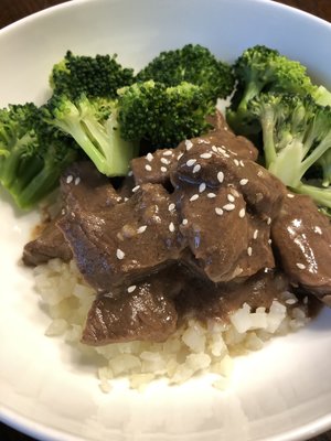 healthy meal from the nutritionist at grip center