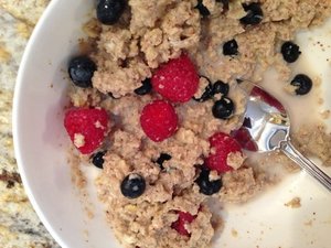 healthy meal from the nutritionist at grip center