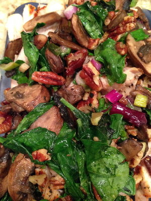 healthy salad option from grip center